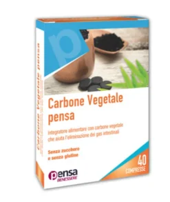 CARBONE VEGETALE PENSA 40 COMPRESSE