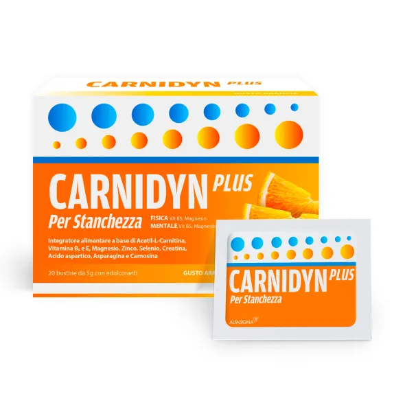 CARNIDYN PLUS 20 BUSTINE DA 5 G GUSTO ARANCIA