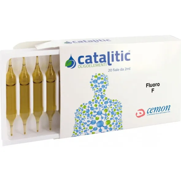 CATALITIC OLIGOELEMENTI FLUORO F 20 FIALE DA 2 ML