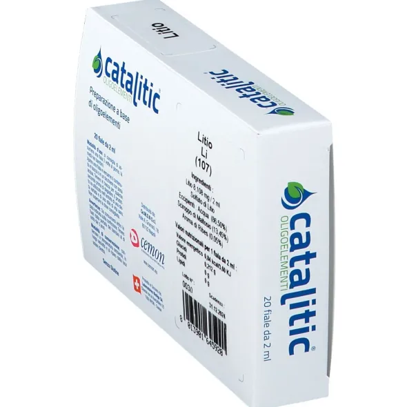 CATALITIC OLIGOELEMENTI LITIO LI 20 FIALE 2 ML