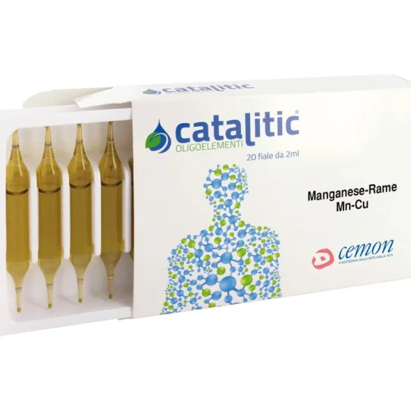 CATALITIC OLIGOELEMENTI MANGANESE RAME MN-CU 20 FIALE 2 ML