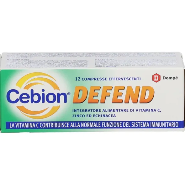 CEBION DEFEND 12 COMPRESSE EFFERVESCENTI