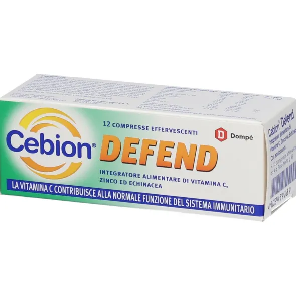 CEBION DEFEND 12 COMPRESSE EFFERVESCENTI