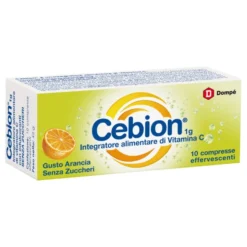 CEBION EFFERVESCENTE VIT C SENZA ZUCCHERO 10 COMPRESSE