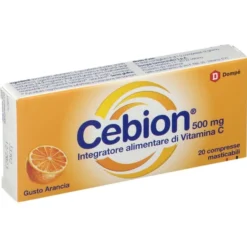 CEBION MASTICABILE ARANCIA VITAMINA C 500 MG 20 COMPRESSE