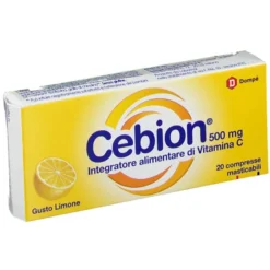 CEBION MASTICABILE LIMONE VITAMINA C 500 MG 20 COMPRESSE