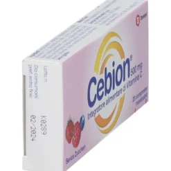 CEBION MASTICABILE SENZA ZUCCHERO VITAMINA C 500 MG 20 COMPRESSE