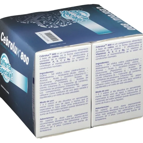CEBROLUX 800 BI-PACK 60 BUSTINE