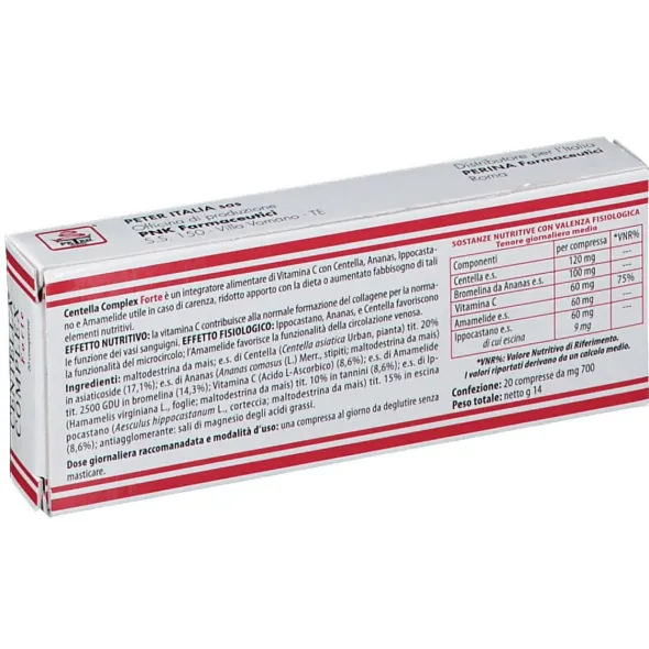 CENTELLA COMPLEX FORTE 20 COMPRESSE