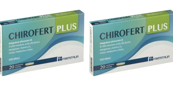CHIROFERT PLUS 20 COMPRESSE TRISTRATO Pack da 2