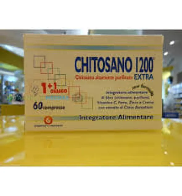 CHITOSANO 1200 EXTRA 60 COMPRESSE