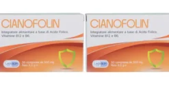 CIANOFOLIN 30 COMPRESSE RIVESTITE GASTRORESISTENTI Pack da 2