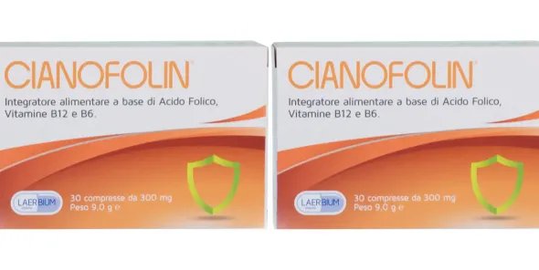 CIANOFOLIN 30 COMPRESSE RIVESTITE GASTRORESISTENTI Pack da 2