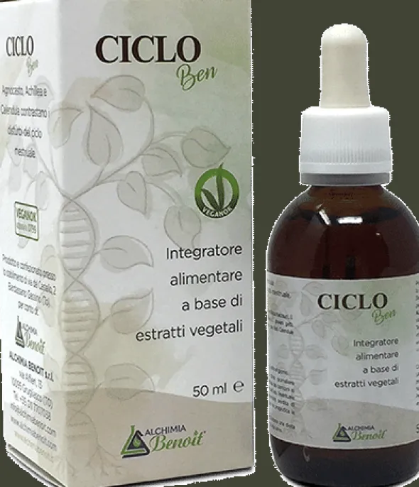 Ciclo Ben gocce con Agnocasto e Calendula, 50ml