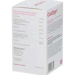 CISTIDYN 14 BUSTINE GUSTO CRANBERRY SENZA GLUTINE SENZA LATTOSIO