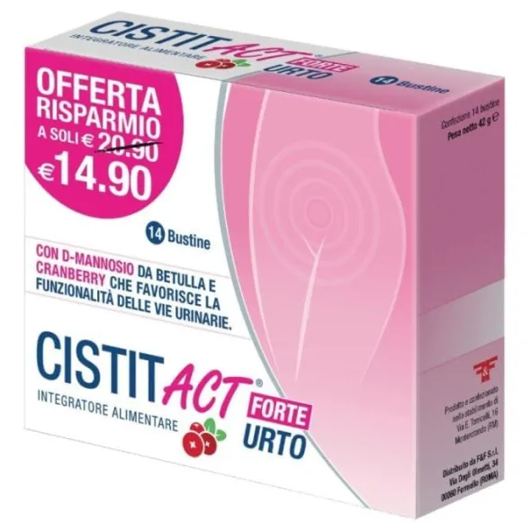 CISTIT ACT FORTE URTO 14 BUSTINE