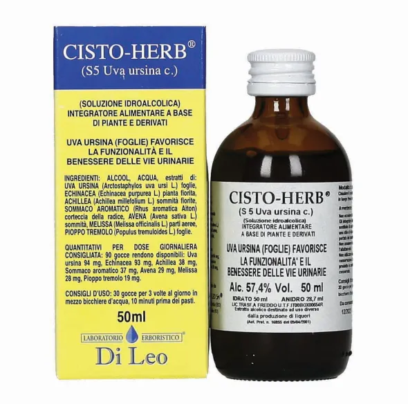 CISTO-HERB COMPOSTO S5 UVA URSINA 50 ML