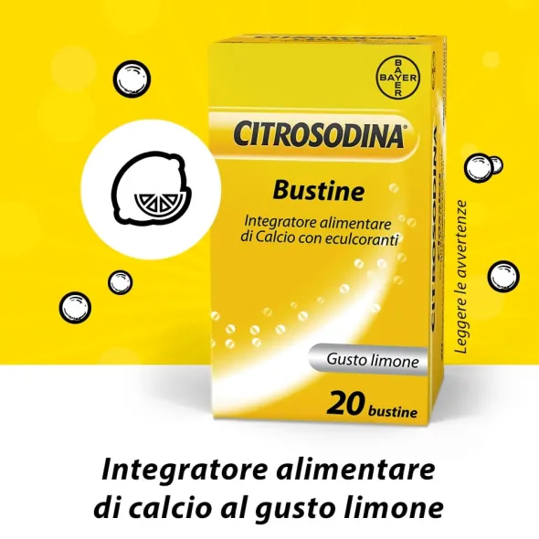 CITROSODINA 20 BUSTINE GRANULATO EFFERVESCENTE