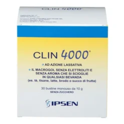 Clin 4000 integratore lassativo 30 bustine da 10g