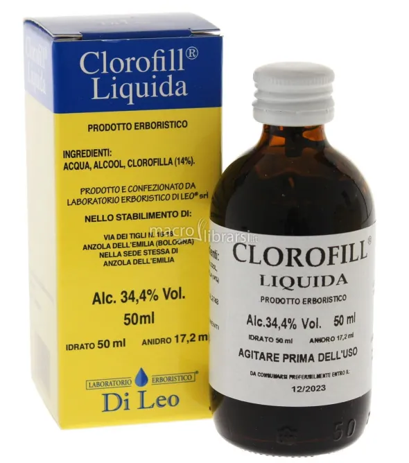 CLOROFILL LIQUIDO 50 ML DI LEO