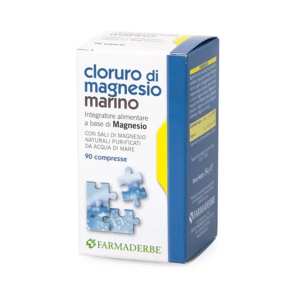 CLORURO DI MAGNESIO MARINO 90 COMPRESSE