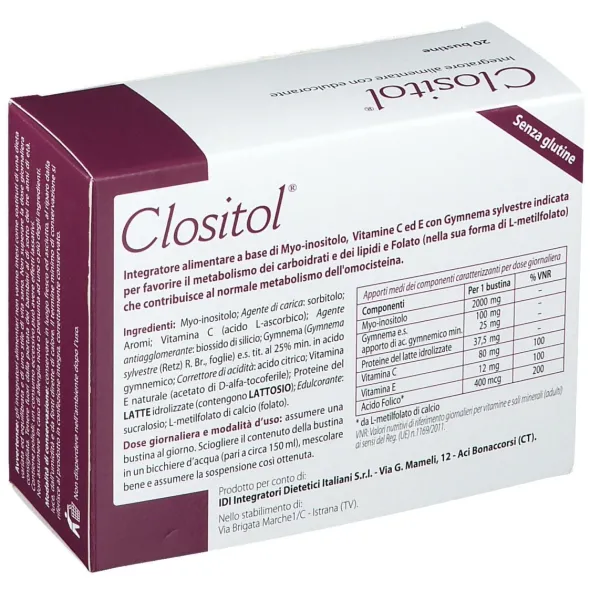 CLOSITOL 20 BUSTINE