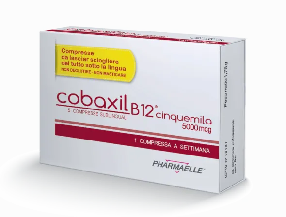 COBAXIL B12 5000MCG 5 COMPRESSE SUBLINGUALI