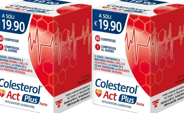 COLESTEROL ACT PLUS FORTE 60 COMPRESSE Pack da 2