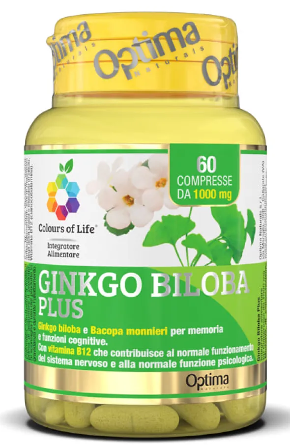COLORUS OF LIFE GINKGO BILOBA PLUS 60 COMPRESSE 1000 MG