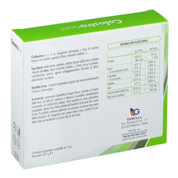 COLOSTRONONI 24 BUSTINE OROSOLUBILI