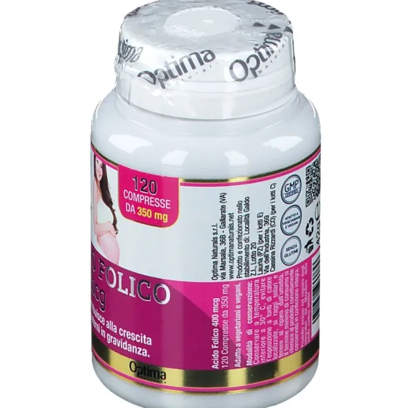 COLOURS OF LIFE ACIDO FOLICO 400 MCG 120 COMPRESSE 350 MG