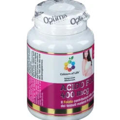 COLOURS OF LIFE ACIDO FOLICO 400 MCG 120 COMPRESSE 350 MG