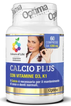 COLOURS OF LIFE CALCIO PLUS 60 COMPRESSE 1200 MG