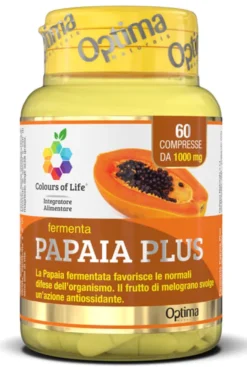 COLOURS OF LIFE FERMENTA PAPAIA PLUS 60 COMPRESSE 1000 MG