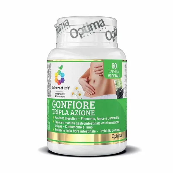 COLOURS OF LIFE GONFIORE TRIPLA AZIONE 60 CAPSULE