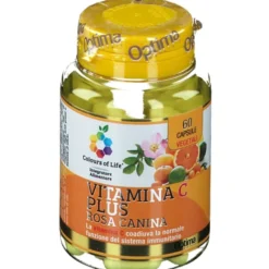 COLOURS OF LIFE VITAMINA C PLUS ROSA CANINA 60 CAPSULE VEGETALI 724 MG