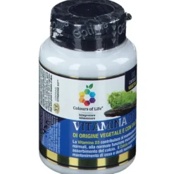 COLOURS OF LIFE VITAMINA D3 VEG 60 CAPSULE 500 MG