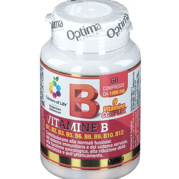COLOURS OF LIFE VITAMINE B COMPLEX 60 COMPRESSE 1000 MG