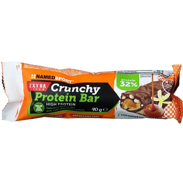 CRUNCHY PROTEINBAR CARAMEL VANILLA 40 G