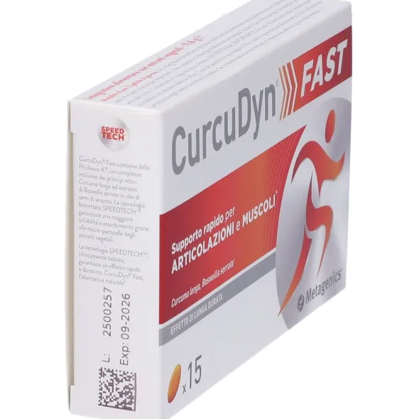 CURCUDYN FAST 15 GELLULE SENZA GLUTINE SENZA LATTOSIO
