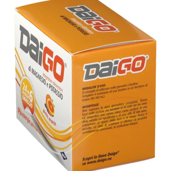 DAIGO ARANCIA 24 + 6 BUSTINE OMAGGIO 240 G