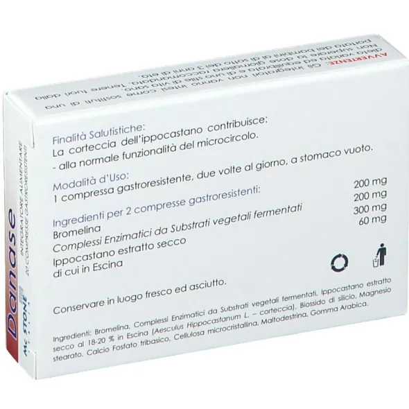 DANASE 20 COMPRESSE