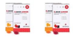 D3BASE JUNIOR 30 CARAMELLE GOMMOSE FRUTTI DI BOSCO Pack da 2