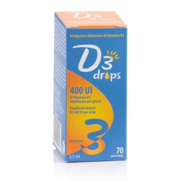 D3 DROPS 400 UI FLACONCINO 2,5 ML