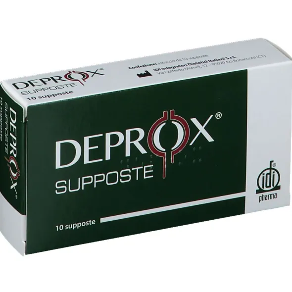 Deprox Idi Pharma 10 supposte per il benessere prostatico