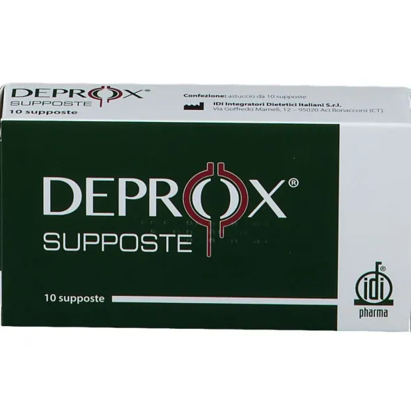 Deprox Idi Pharma 10 supposte per il benessere prostatico