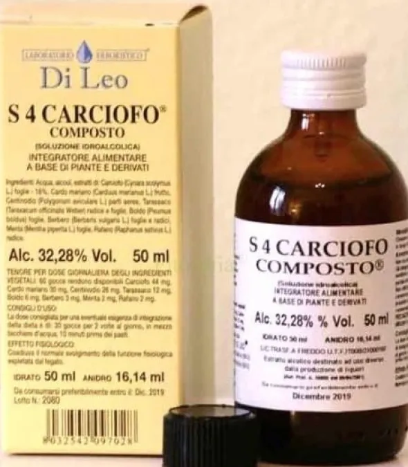DEPUR-HERB COMPOSTO S 4 CARCIOFO 50 ML