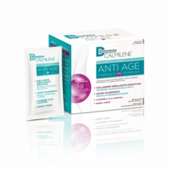 DERMOVITAMINA CALMILENE ANTIAGE IA A BASE DI COLLAGENE E ACIDO IALURONICO POLVERE 30 BUSTINE GUSTO VANIGLIA