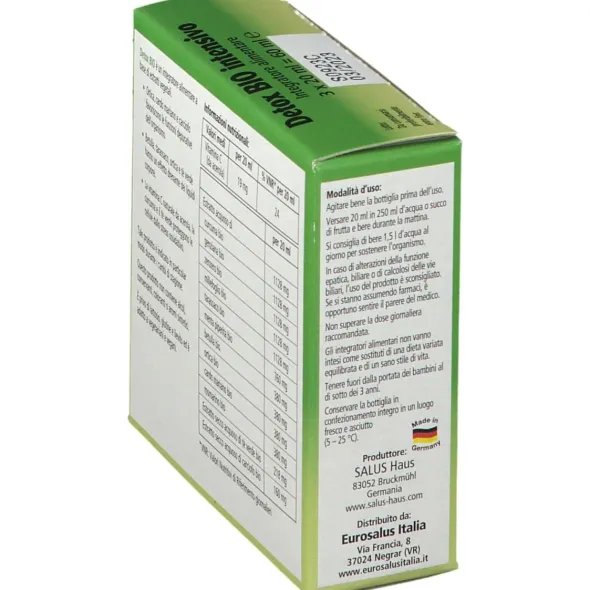 DETOX BIO INTENSIVO 3 PEZZI DA 20 ML