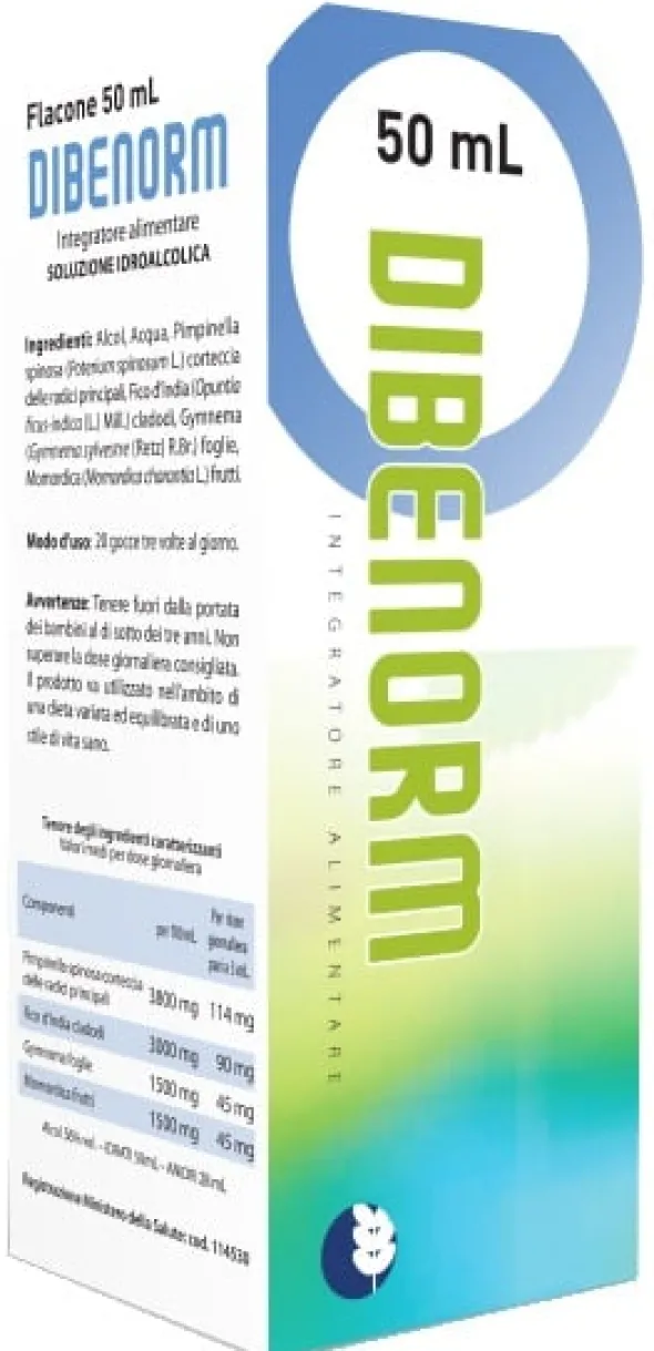 DIBENORM SOLUZIONE IDROALCOLICA 50 ML